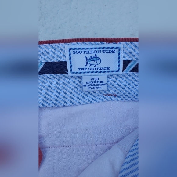Southern Tide Skipjack Men's Shorts Size 38 Waist #1 - Picture 8 of 11